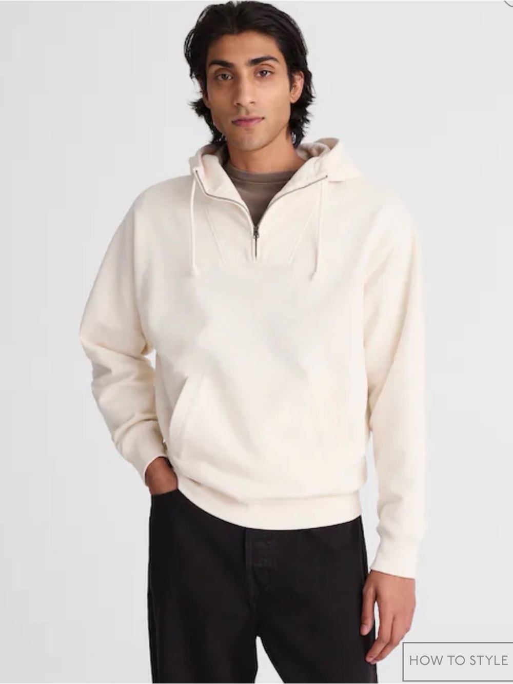 MADEWELL XXL The McCarren Field Anorak Sweatshirt NZ243